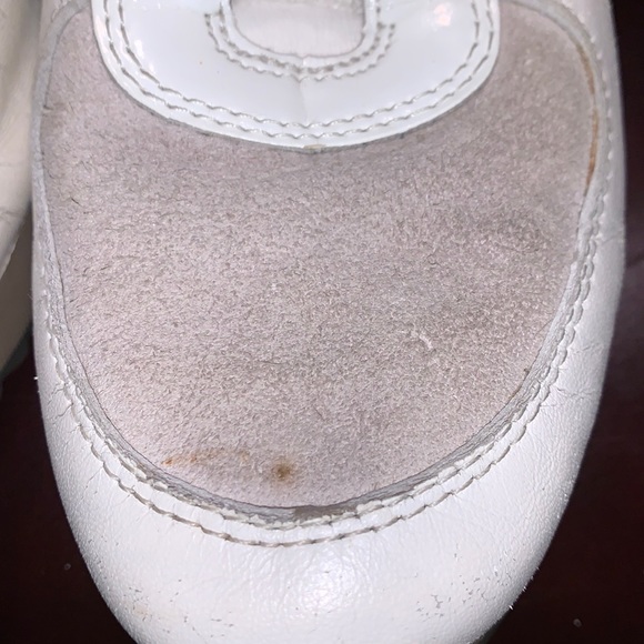 Michael Kors Gold & White Sneakers - Picture 6 of 16